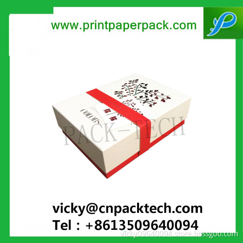 Modern Superior Embossing Handmade Paper Jewelry Storage Boxes Hamper Donut Cookie Gift Paper Box